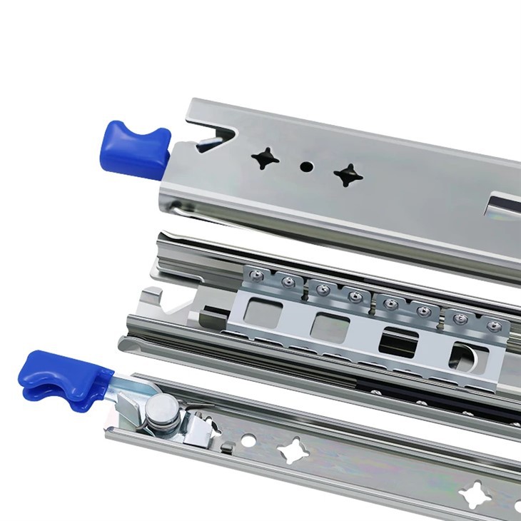 اسلایدهای جعبه ابزار صنعتی مکانیزم قفل بار سنگین